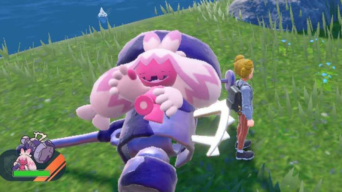 Tinkaton sleeping on its hammer